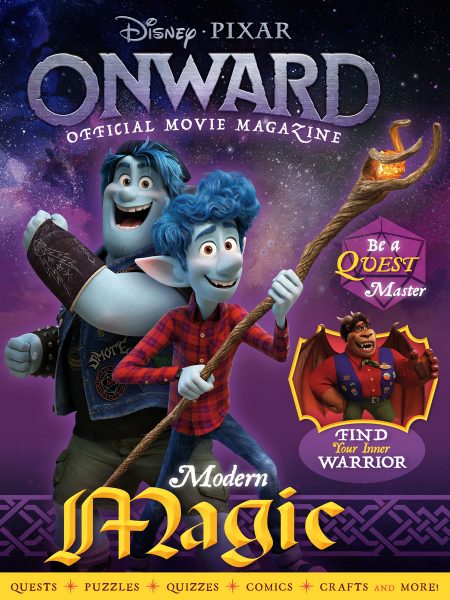 Magazine Disney Publishing, Onward in copertina