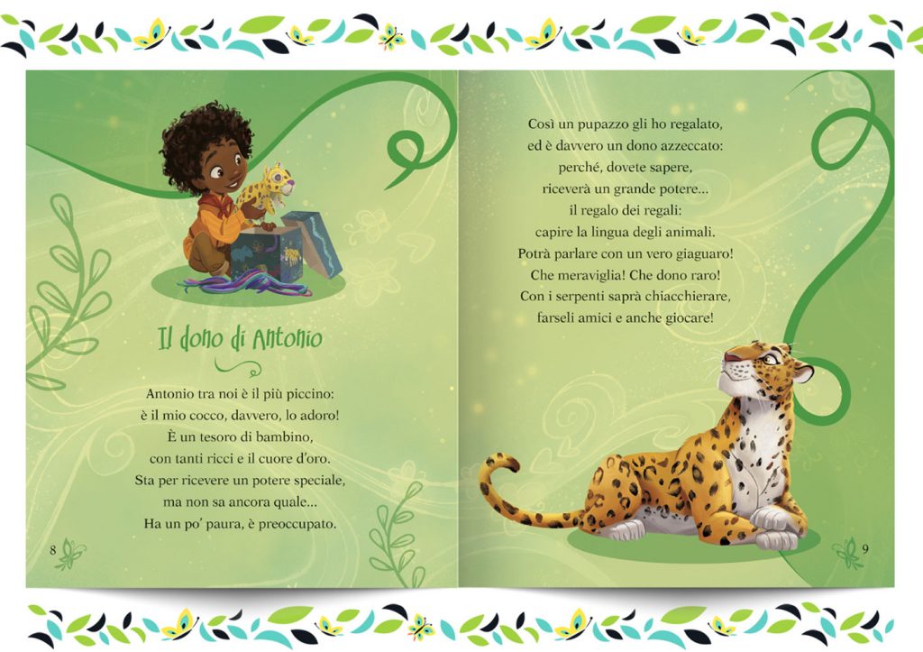 Un nuovo libro di FILASTROCCHE che ci portano nel mondo delle avventure di Encanto, nuovo film di Disney